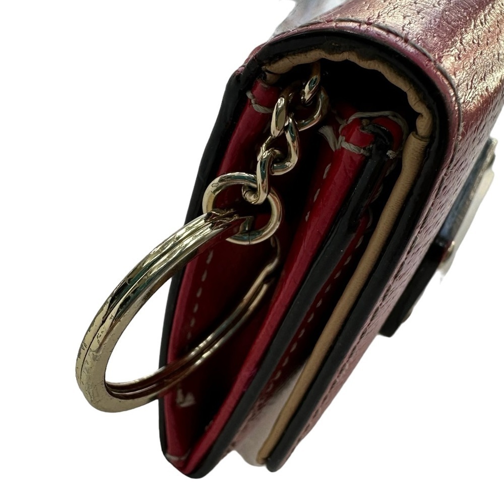 Kate Spade Darla Wellesley Red Keychain Small Wallet - Picture 8 of 12